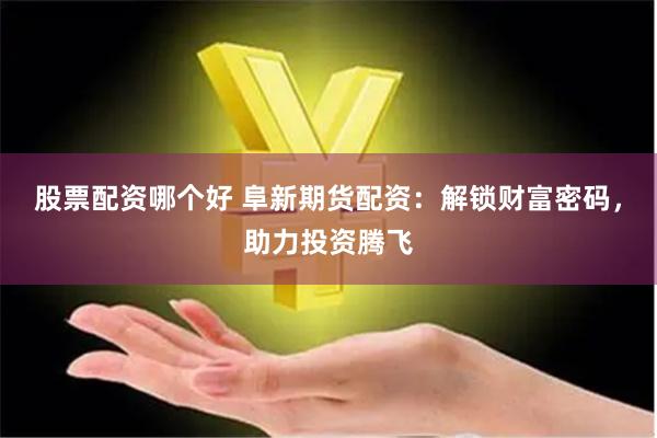 股票配资哪个好 阜新期货配资：解锁财富密码，助力投资腾飞