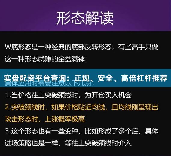 实盘配资平台查询：正规、安全、高倍杠杆推荐